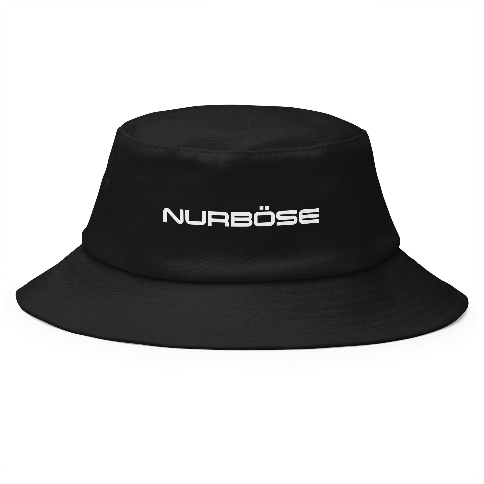 Unisex Signature Old School Bucket Hat (Edition 2) – Schwarz